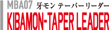 牙モン テーパーリーダー