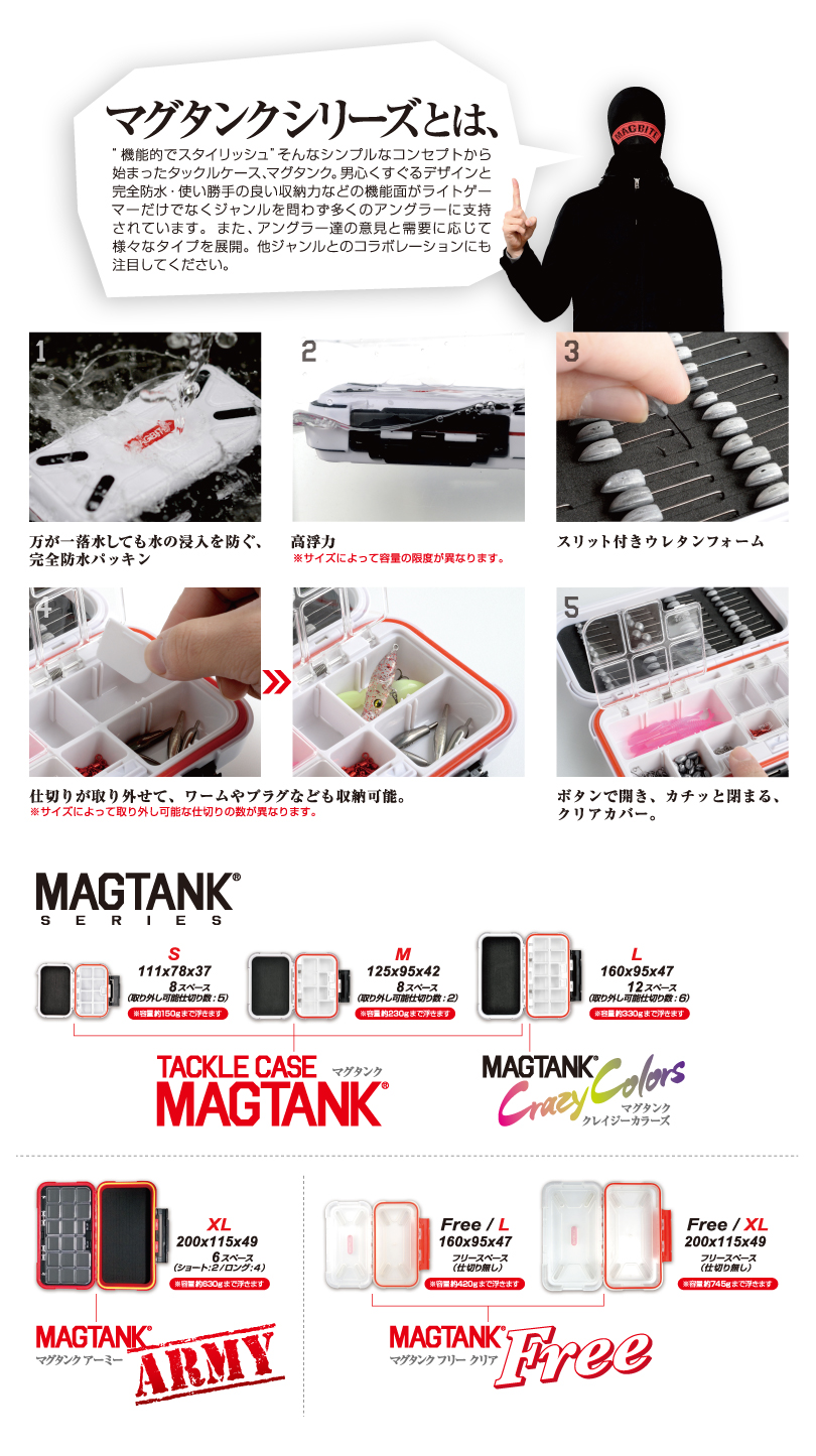 Magbite MAGTANK tackle box – Fishing Buddy Singapore